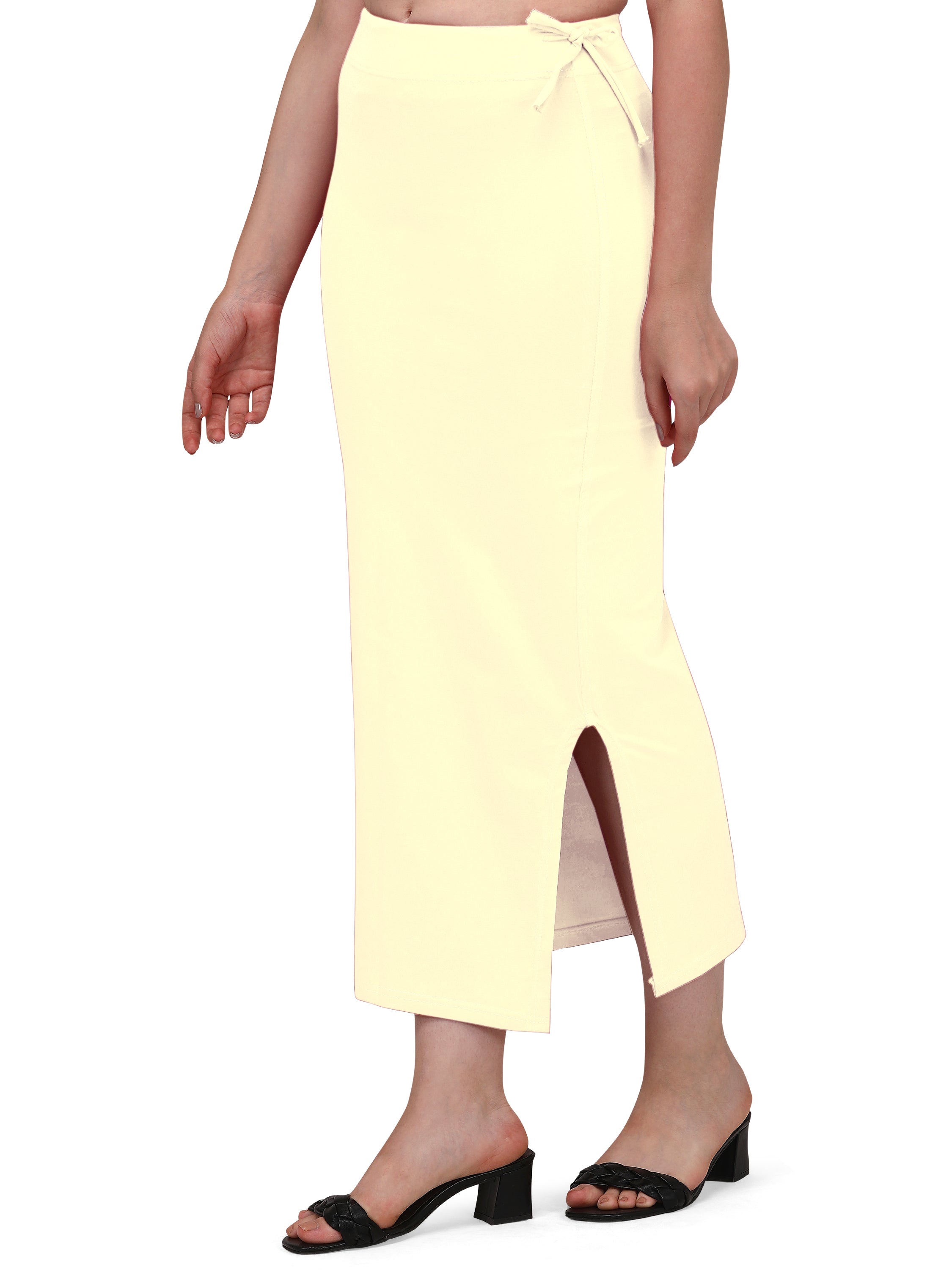 Straight Saree Shapewear - Cream