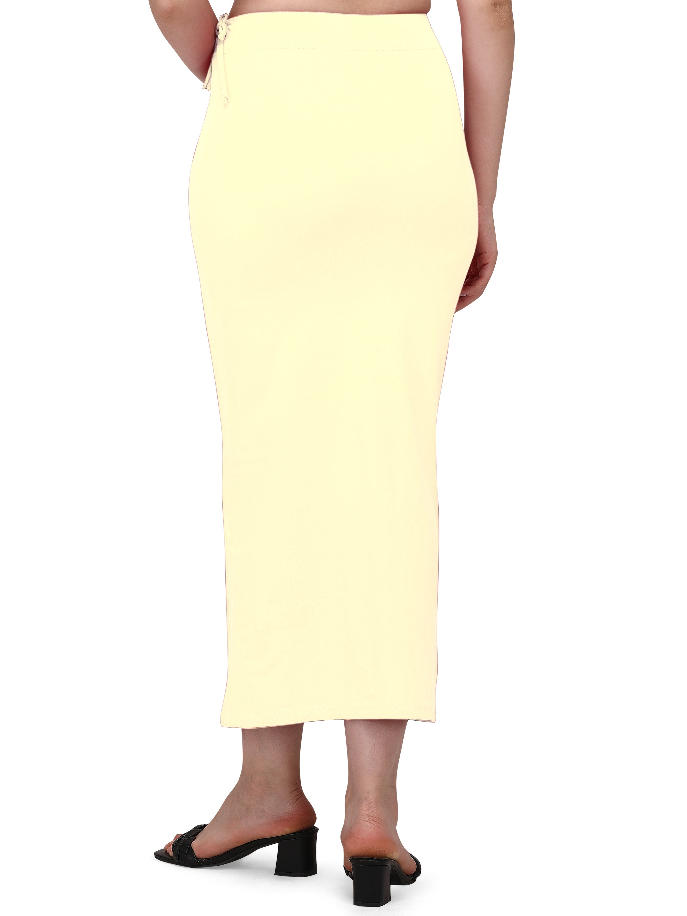 Straight Saree Shapewear - Cream