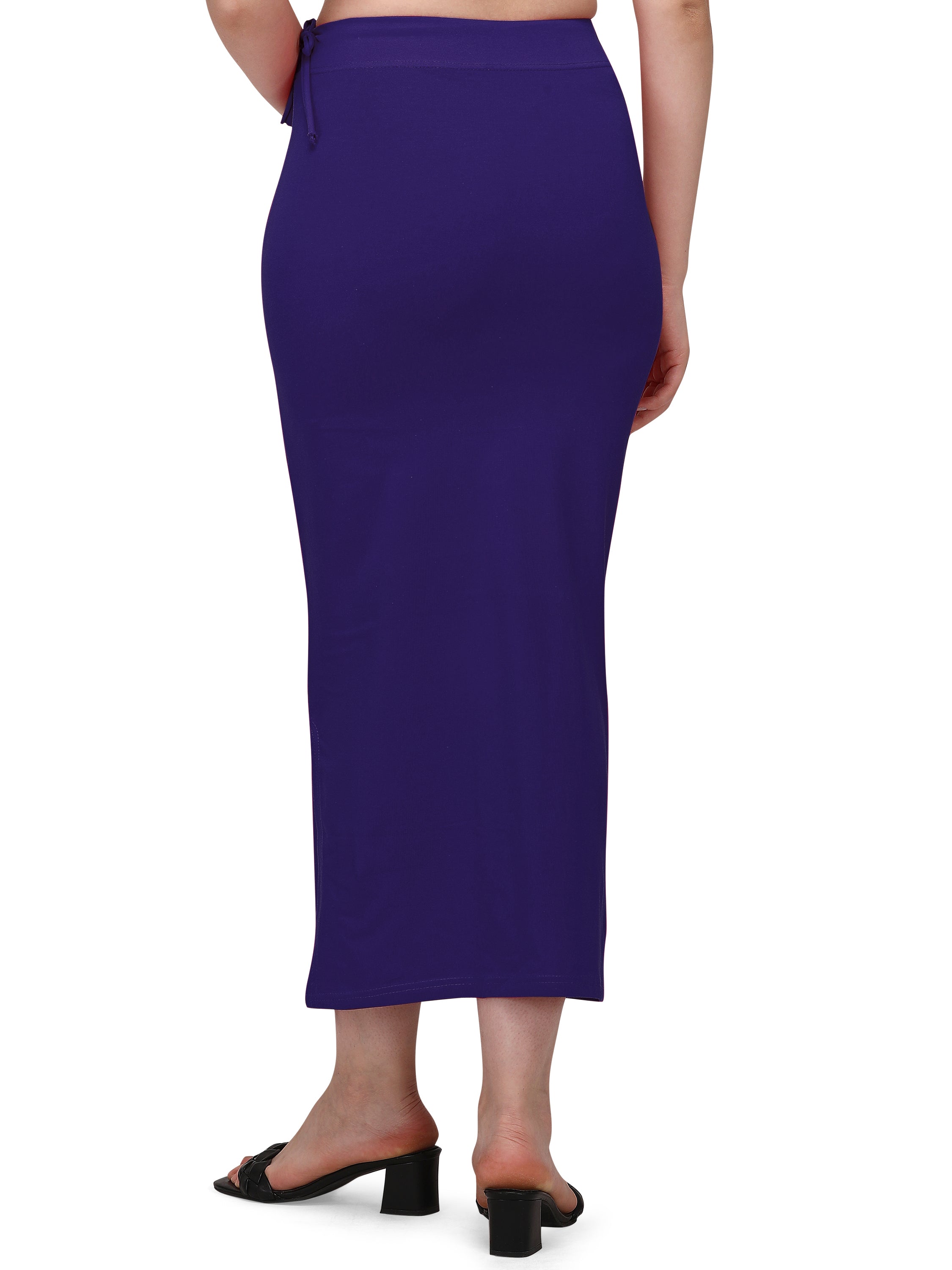 Straight Saree Shapewear - Purple