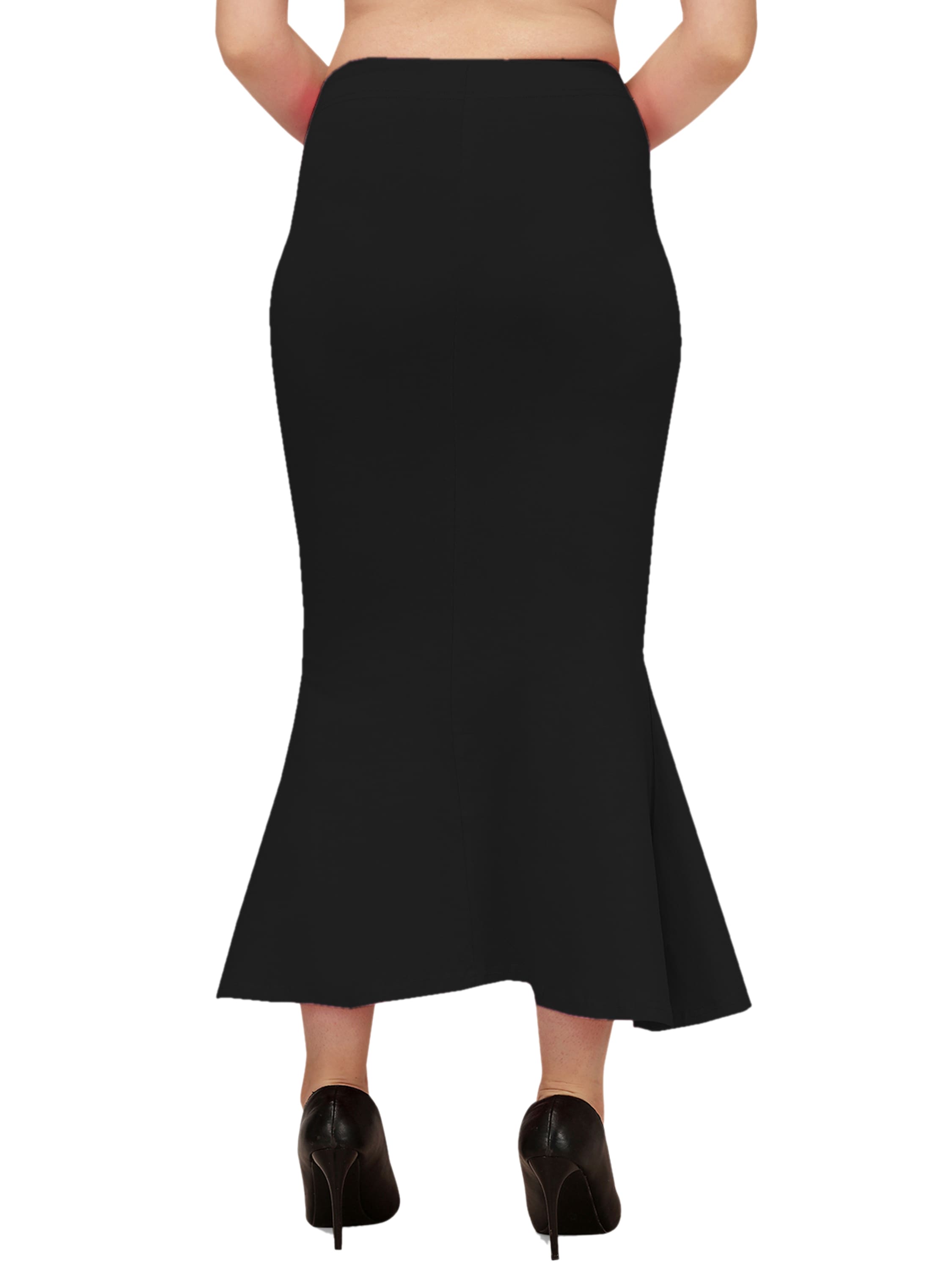 Fiscut  Saree Shapewear - Black