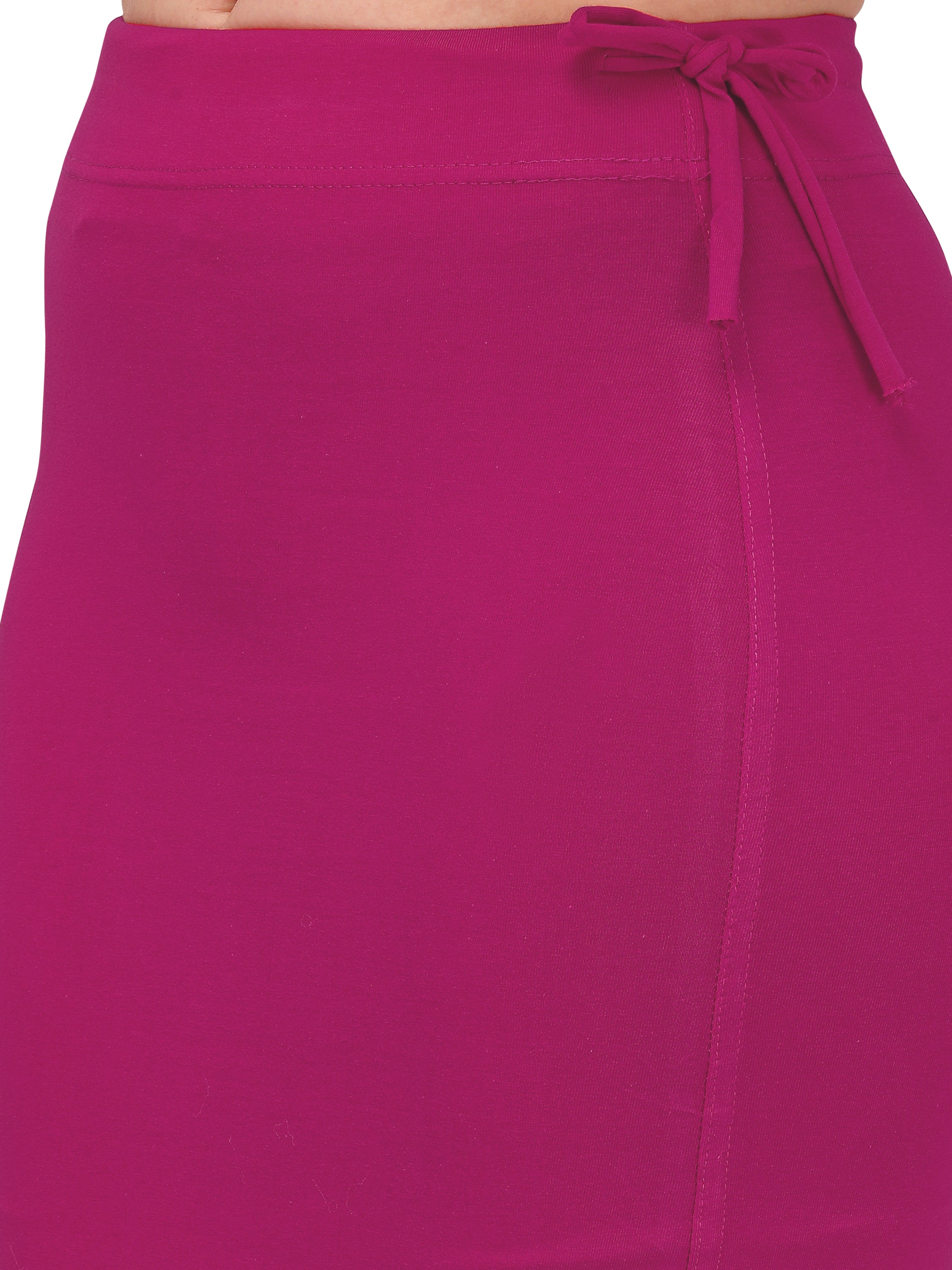 Straight Saree Shapewear - Rani Pink