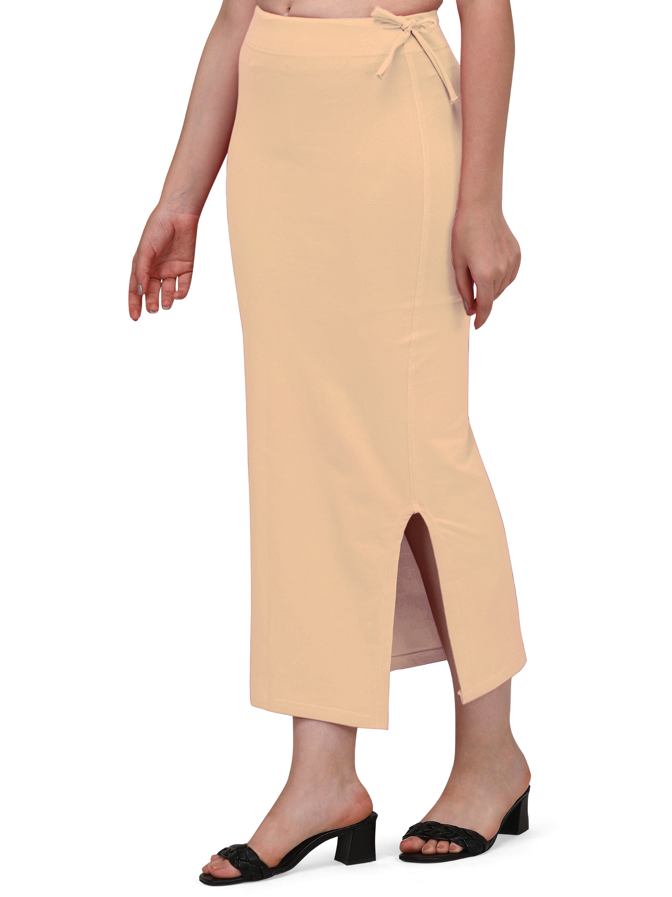 Straight Saree Shapewear - Beige
