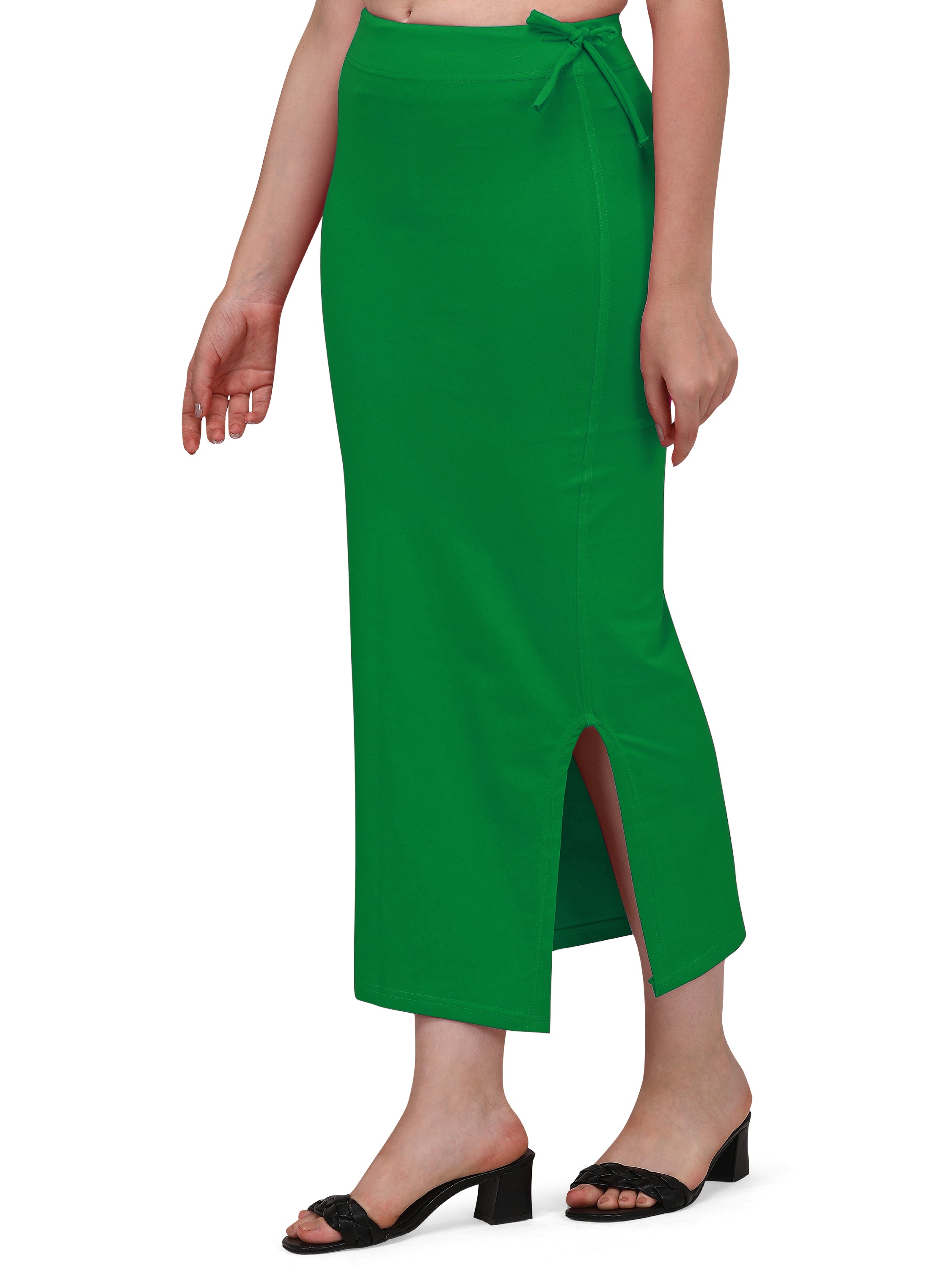 Straight Saree Shapewear - Dark Green
