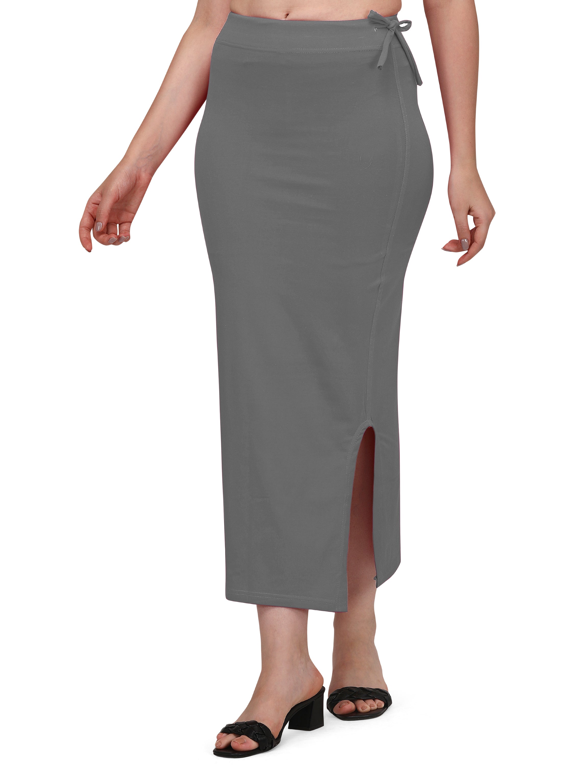 Straight Saree Shapewear - Gray