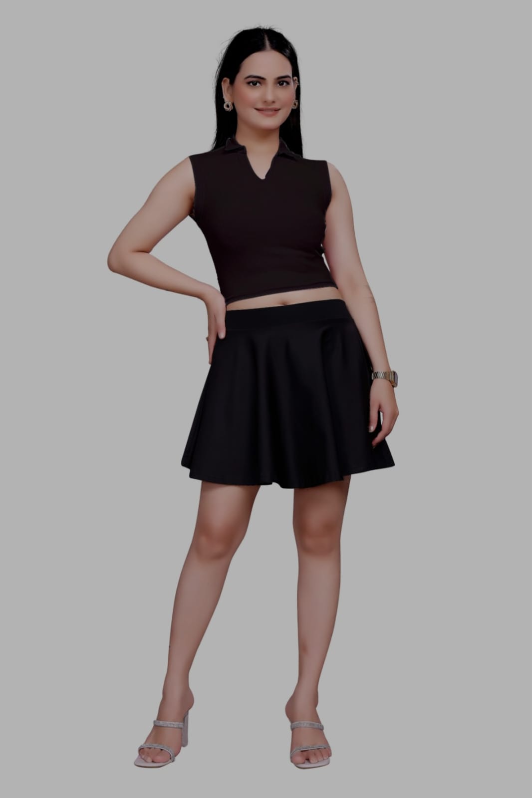 Sanado India Women collar crop tops. S to 2XL