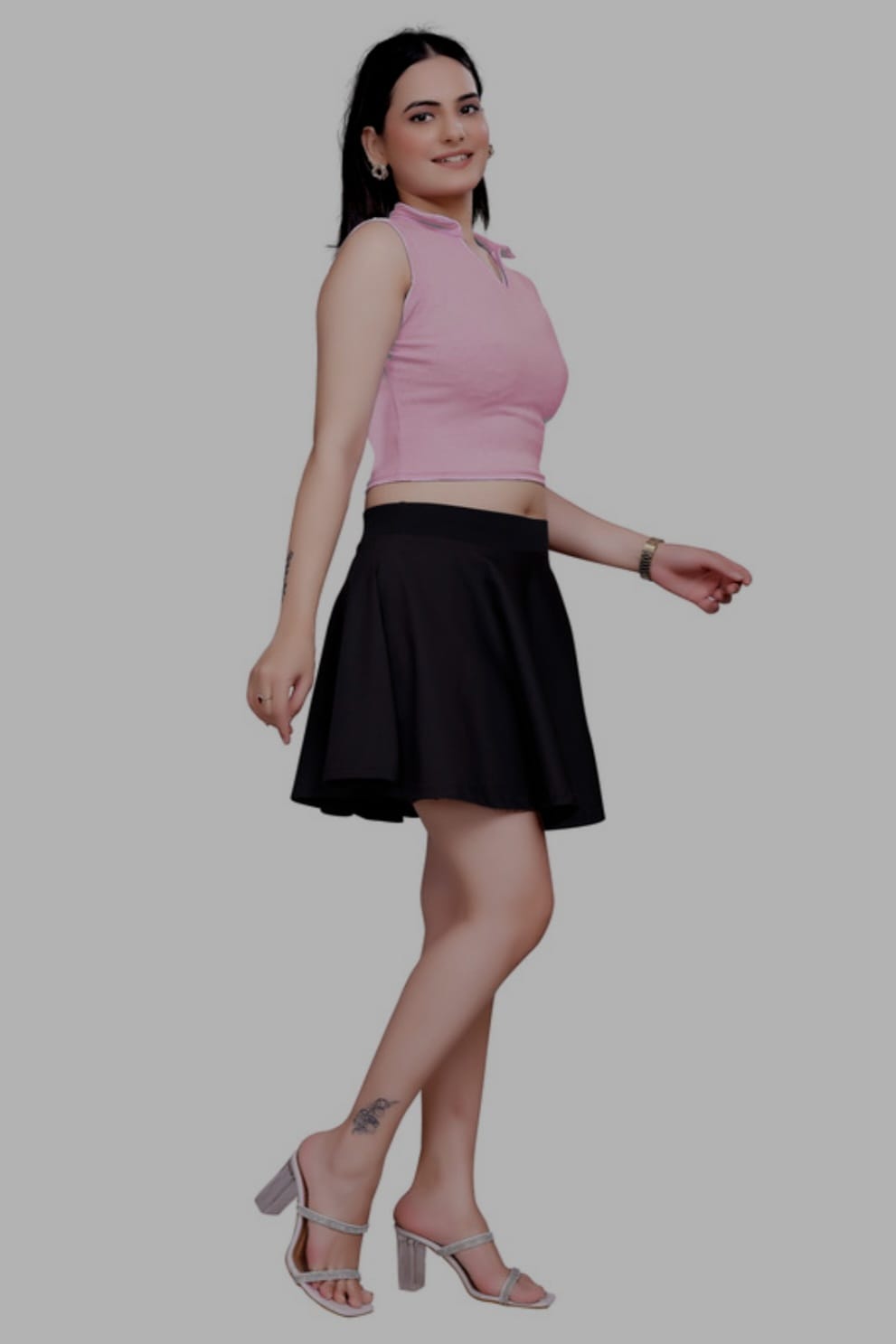 Sanado India Women collar crop tops. S to 2XL