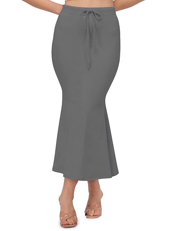 Fiscut Saree Shapewear - Gray