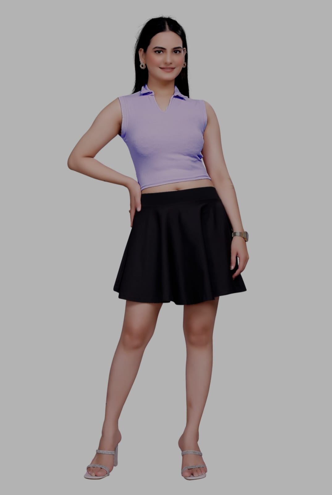 Sanado India Women collar crop tops. S to 2XL