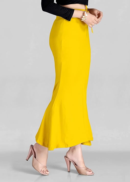 Fiscut Saree Shapewear - Yellow
