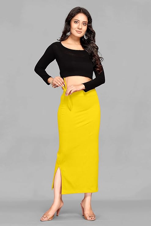 Sanado India Premium Saree Shapewear Straight Cut 4 way Strechtable. M TO 2XL