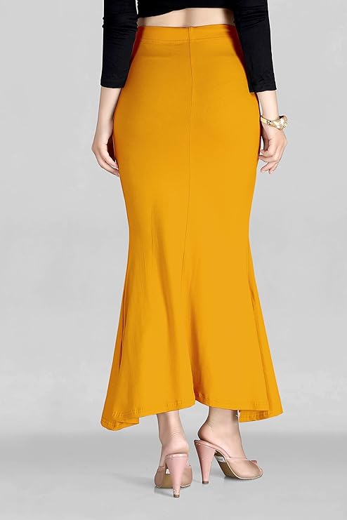 Fiscut Saree Shapewear - Mustard Yellow