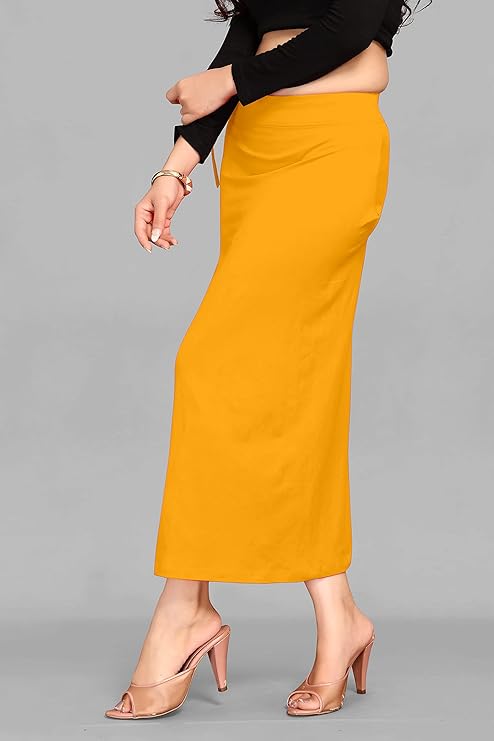 Sanado India Premium Saree Shapewear Straight Cut 4 way Strechtable. M TO 2XL