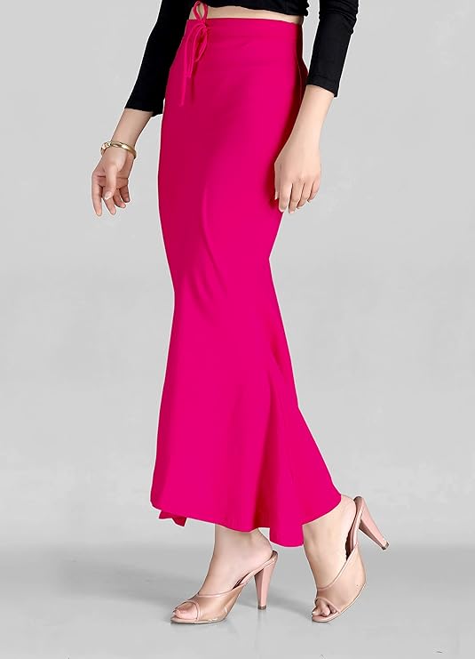 Fiscut Saree Shapewear - Pink