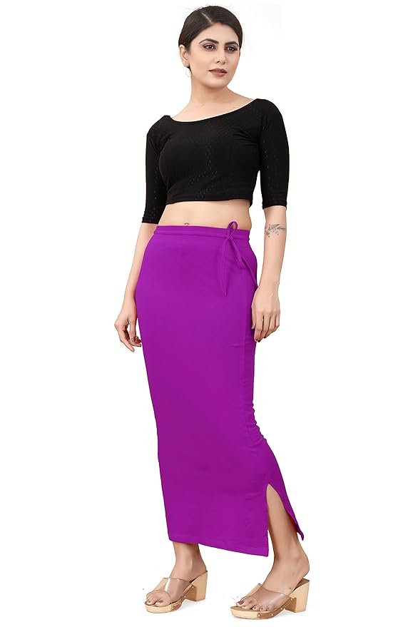 Sanado India Premium Saree Shapewear Straight Cut 4 way Strechtable. M TO 2XL