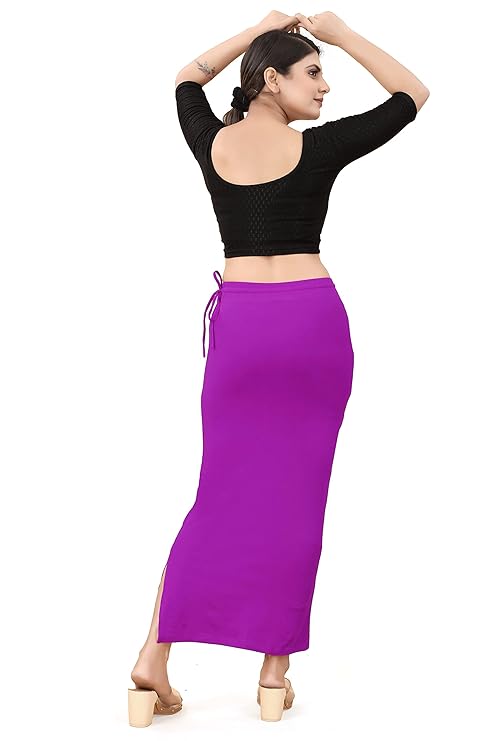 Sanado India Premium Saree Shapewear Straight Cut 4 way Strechtable. M TO 2XL