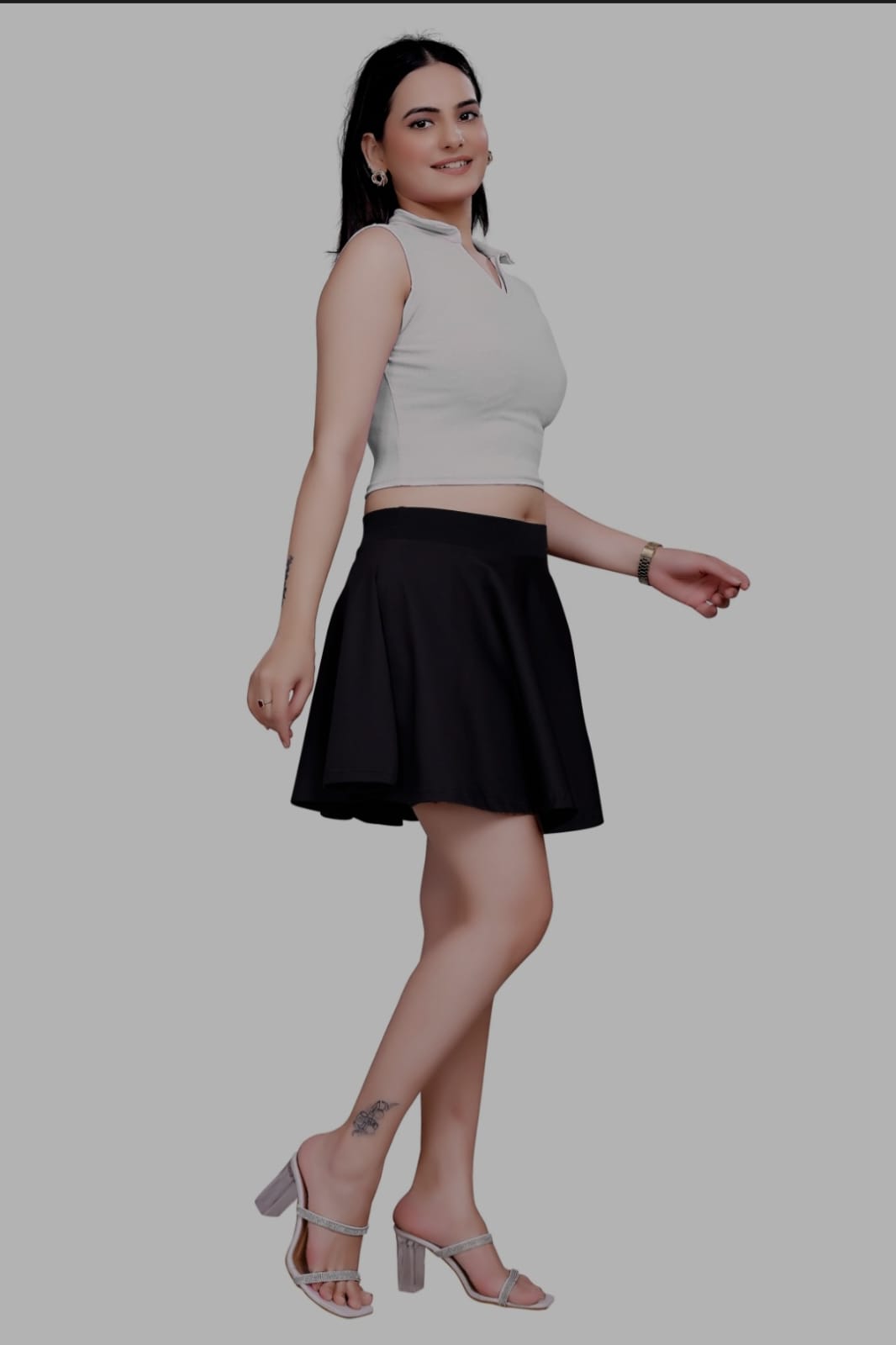 Sanado India Women collar crop tops. S to 2XL